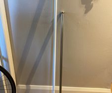 Extendable curtains poles 2x
