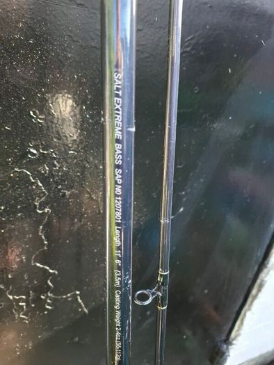 Salt extreme bass rod