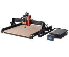 CNC Router Machine, 300W, 3 Axis GRBL Control Wood Engraving Carving Milling Machine Kit, 15.75 x 15.75 x 2.36 in / 400 x 400 x 60 mm Working Area 1200 RPM for Wood Acrylic MDF PVC Plastic Foam