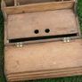 Antique Wooden Chest 15" x 10" H-6" Image 6