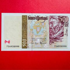 Portugal.  500   Escudos  1997    Pick 187 (  uncirculated )