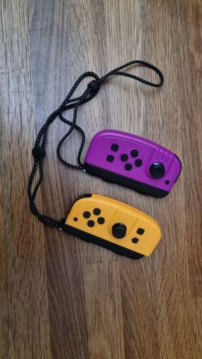 Nintendo Switch OLED Neon and accessories