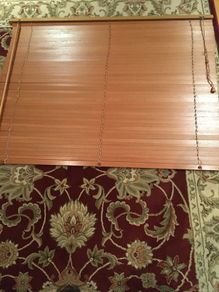Wooden Blinds  L-90cm, W-118cm