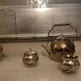 Selection Hand carved Brass items. Image 7