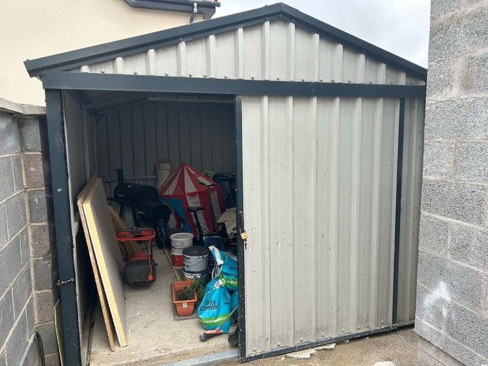 Steel tech shed