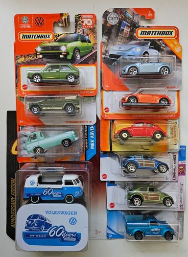 Toy Cars of German Brands BMW Mercedes-Benz Porsche Volkswagen VW Opel Audi