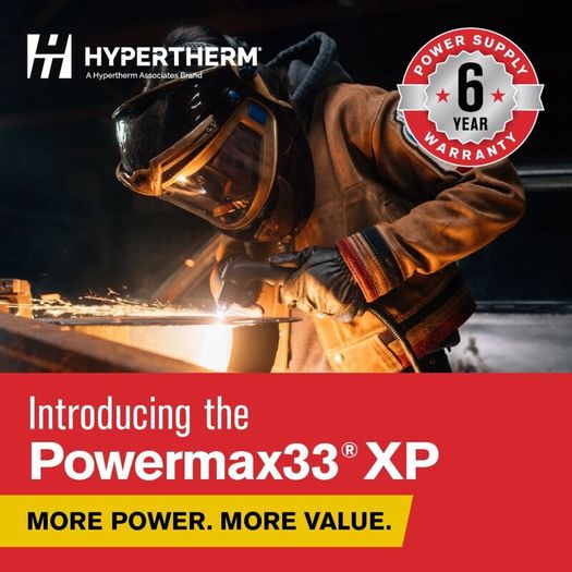 All New Hypertherm Powermax 33 Ex Demo