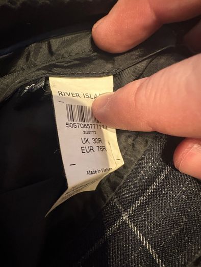 River island men's smart trousers