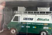 Fiat 242 E Phase 1 Alitalia Rallye Team 1:43 scale model
