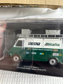 Fiat 242 E Phase 1 Alitalia Rallye Team 1:43 scale model