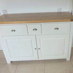Solid wood country cottage sideboard.
