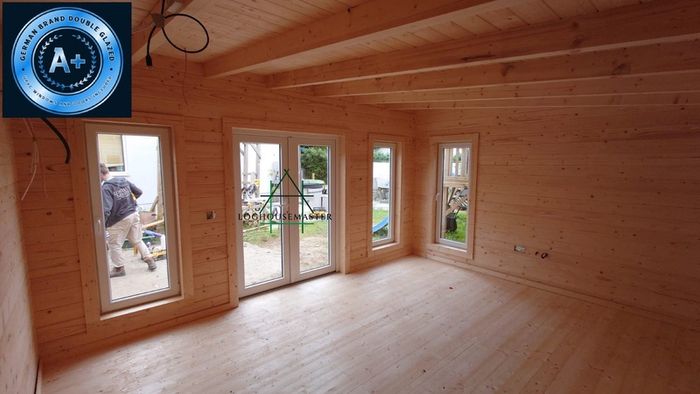 Garden log cabin 5m x 4m