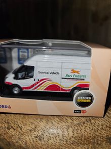 Oxford Diecast Ford Transit Lwb Bus Eireann 1.76 Scale
