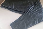 New M&amp;S green pleather trousers sz 20 reg