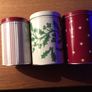 3 IKEA Christmas Cannisters Image 3