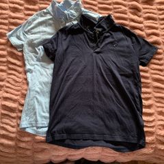 Boys 2 polo golf shirts, Size 13