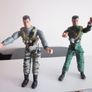 Four Lanard Poseable Combat Army Soldiers, 2003. 11.5'' Image 4