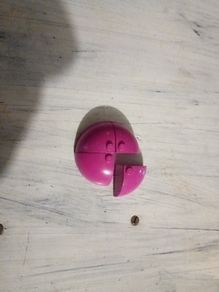 Lego quarter sphere dark pink 4 pieces