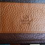 Vintage TEMANLI PATCHWORK WALLET - Ladies Genuine Leather Tri-Fold Wallet - Multi-Color Patchwork - By Temanli Image 4