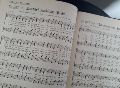 BOOK - Vintage  - Sacred Songs & Solos - Sankey