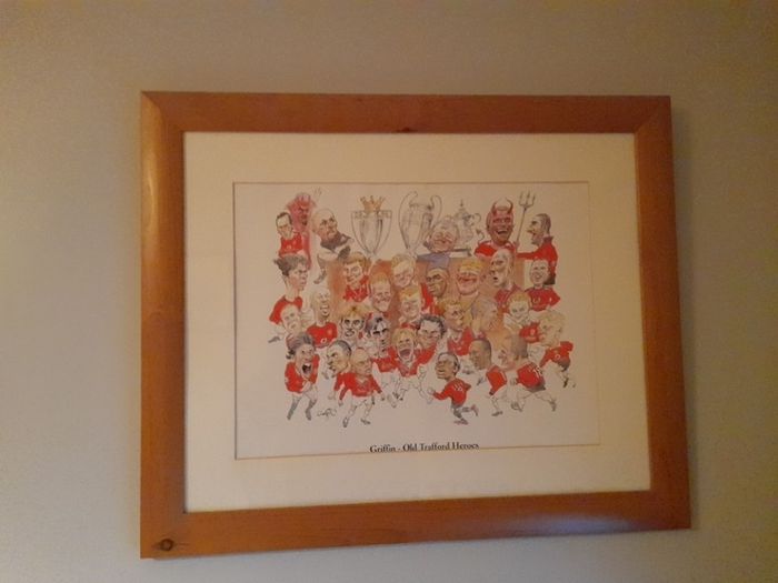 Manchester United football picture (includes ronaldo)