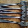 Reliance stainless steel forks x 5 Image 4