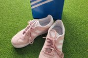 Adidas Orihinals pale pink gazelle C Girls Junior trainers