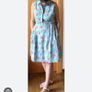 Cath Kidston summer strawberry floral print tea dress S 10 pockets Brand New Image 7