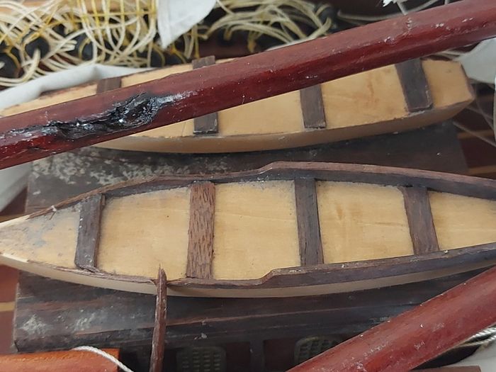 Large Timber  crafted model of the Cutty Sark, A speedy Clipper Sailboat that transported TEA in the late 19thy century