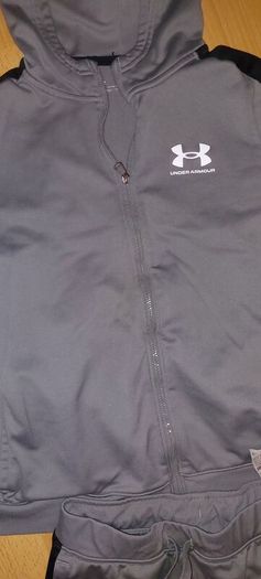 Boys underarmour tracksuit age 10 to 12