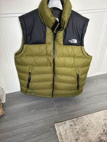 Mens north face Gilet large