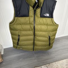 Mens north face Gilet large