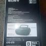 Brand New & Factory Sealed Sony CFD-S70 CD/Cassette Boombox Image 2