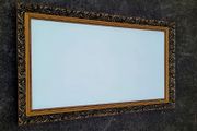 Vintage ornate gold bevelled mirror