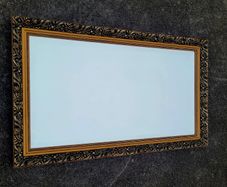 Vintage ornate gold bevelled mirror