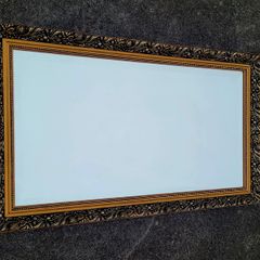 Vintage ornate gold bevelled mirror