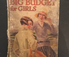 Antique Book The Big Budget For Girls