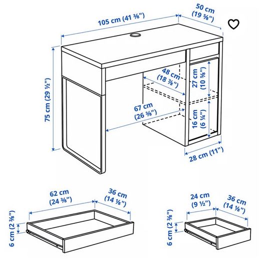 IKEA desk