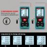 70m Laser Distance Measure High Accuracy 229ft LD70E Laser Tape Measure Compact Laser Measurement Tool with Larger Backlit LCD Display,ft/m/in Switching,Bubble Level Image 3