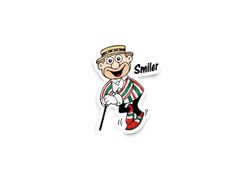 Lyons Tea Minstrels Smiley Glossy Stickers 3-Pack