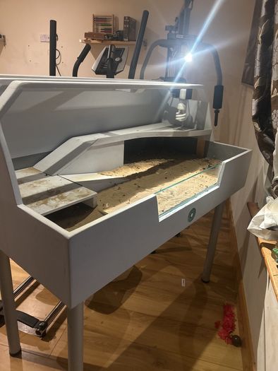 Home made tortoise enclosure