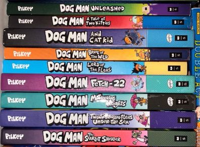 The Dog Man Collection (11 Books) - Free Post - 7 Hardback