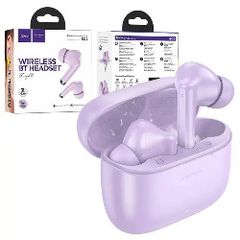 Hoco EQ2 TWS BT 5.3 Voice Assist Earphone Purple
