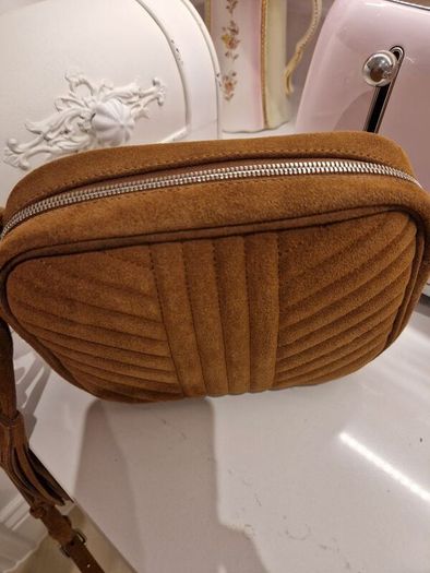 Brown Suede Bag