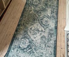Ikea Vonsbak Teal Rug / Runner