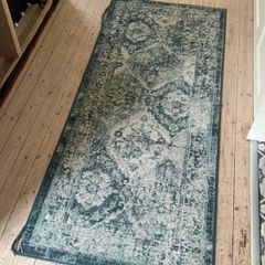 Ikea Vonsbak Teal Rug / Runner