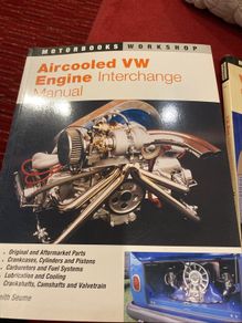 Motor books for VW motor bus x2