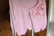 Pink cardigan