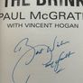 Paul McGrath, Signed Autobiography Back From The Brink, Irish Football Legend Image 7