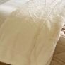 Marks and Spencer Faux Fur Ivory Throw Image 10